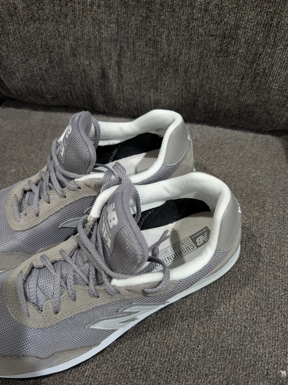 New Balance 515 Men's Classic Grey Running Sneakers